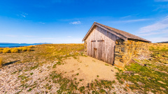 Kelvedon Beach - Heritage Boatshed View