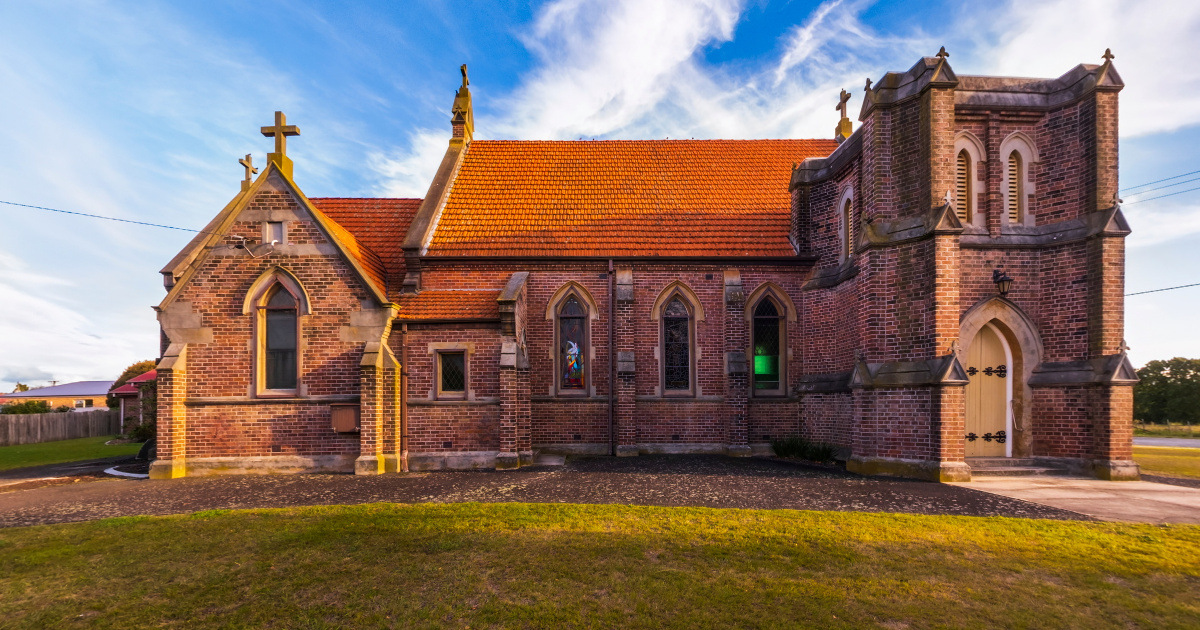 Panoramic view of Churches, Tasmania
