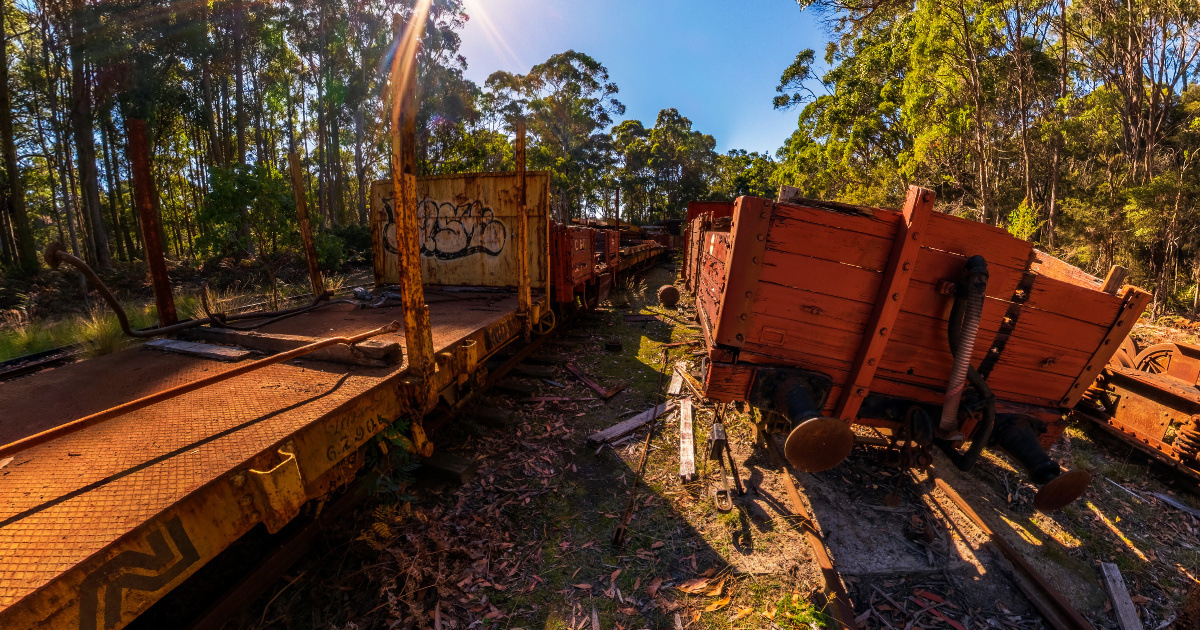 Panoramic view of Hidden Spots, Tasmania