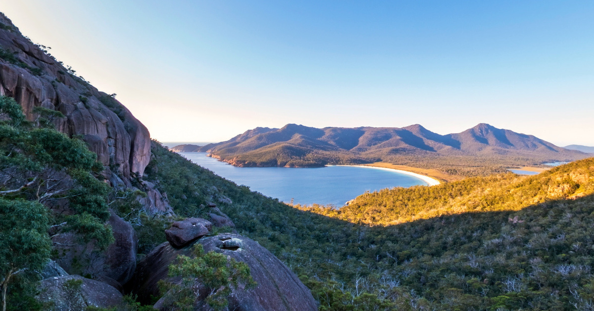 Panoramic view of Lookouts, Tasmania