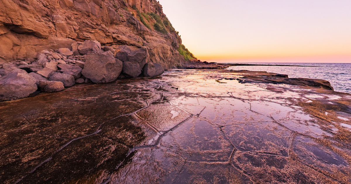 Panoramic view of Walks, Tasmania